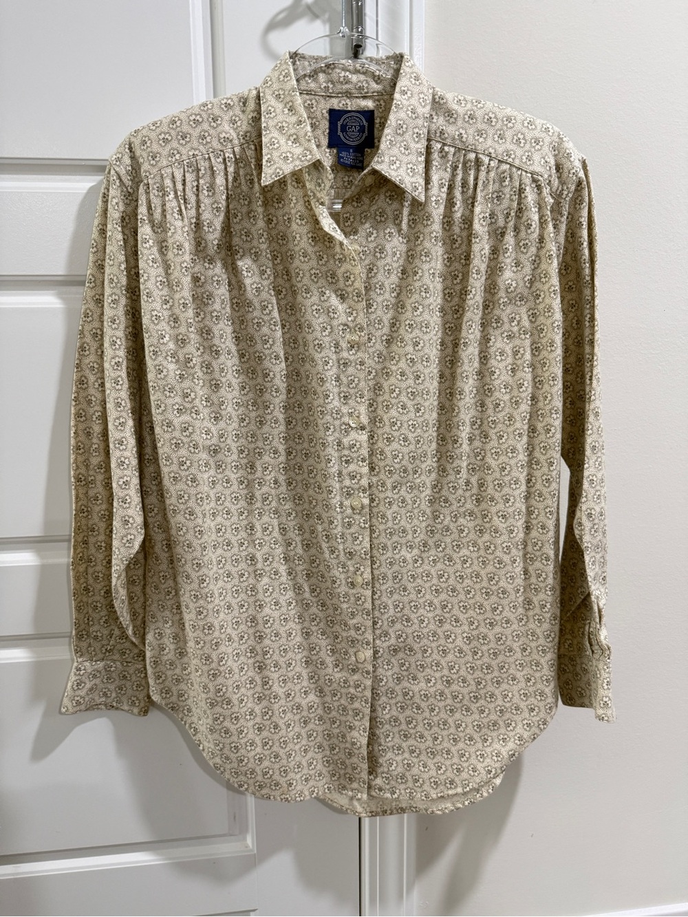 🌼 Vintage 90s Gap Floral Blouse — Size S 🌼